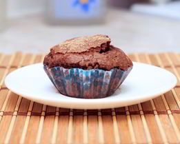 Райские шоколадные маффины с кусочками шоколада