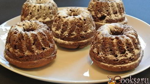 шоколадные маффины