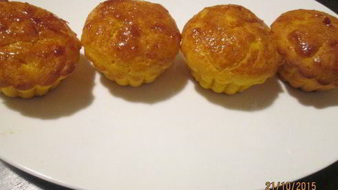 тыквенные маффины в апельсиново-морковном сиропе