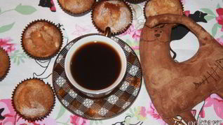 Яблочно-медовые маффины