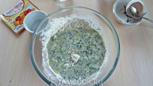 закусочные маффины с сыром и укропом