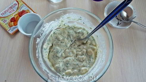 закусочные маффины с сыром и укропом