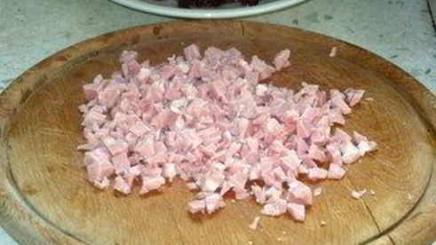 закусочные маффины с ветчиной