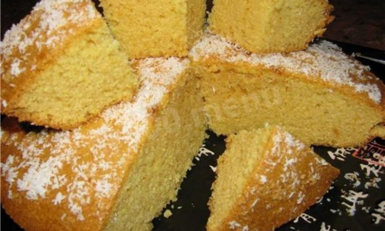 Рецепт классического манника на молоке