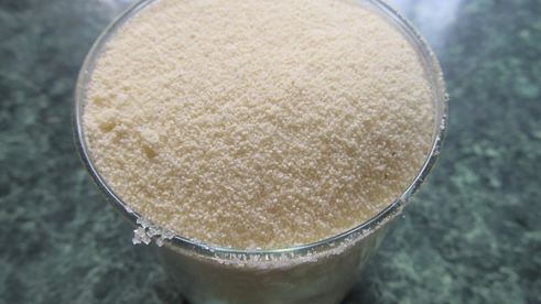 классический манник на молоке