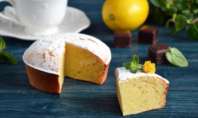 Рецепт лимонного манника