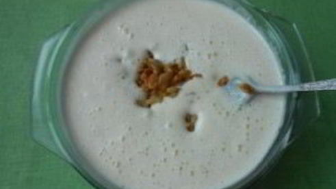 манник на кефире простой