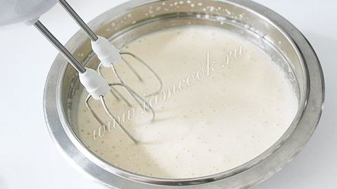 манник на кефире с мукой в мультиварке