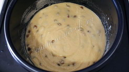 манник на кефире с мукой в мультиварке