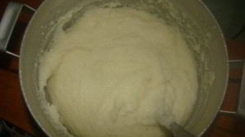 манник на сковороде