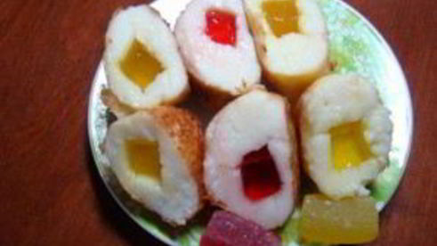 манник на сковороде