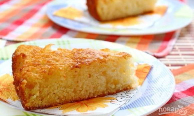 Рецепт манника постного