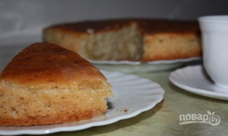 Рецепт манника с лимонной начинкой