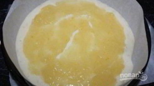 манник с лимонной начинкой