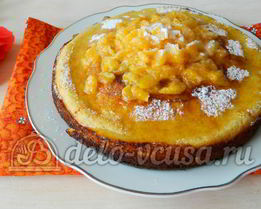 Манник с мандаринами