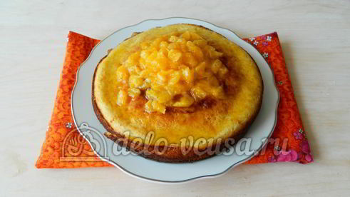 манник с мандаринами