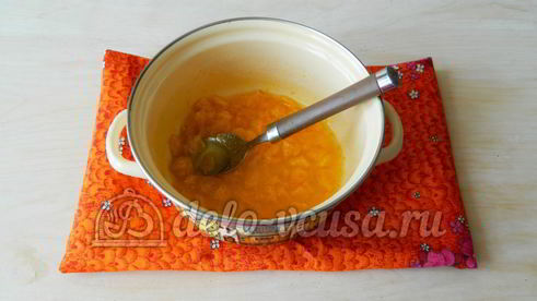 манник с мандаринами