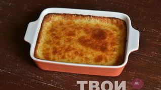 Манник с творогом