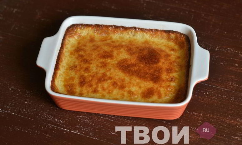 Рецепт манника с творогом