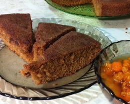 Манник с вареньем