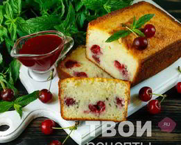 Манник с вишней