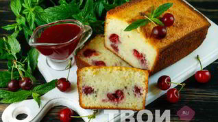 Манник с вишней