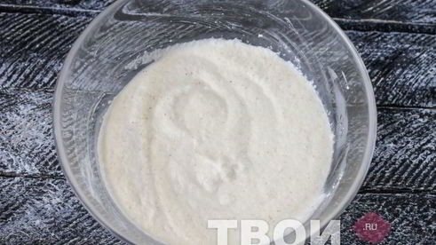 манник с вишней