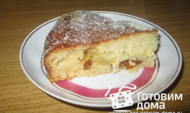 Рецепт манника с яблоками