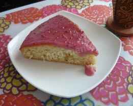 Манник со сметано-ягодным кремом