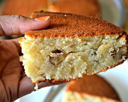 Пирог Манник на молоке