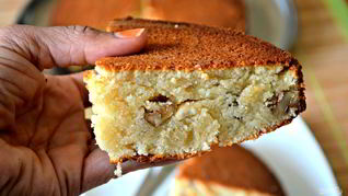 Пирог Манник на молоке