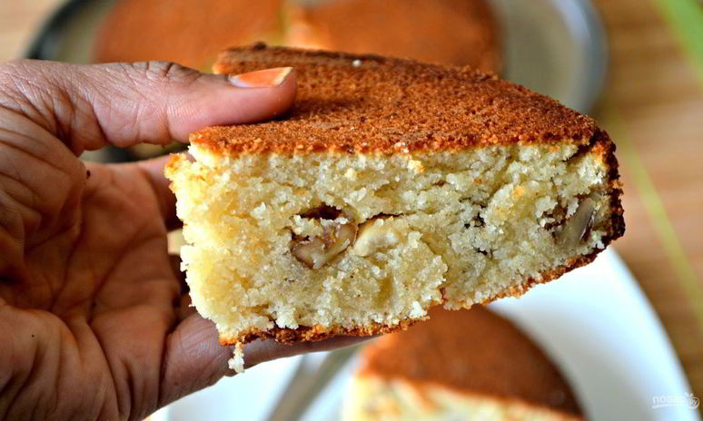 Рецепт пирога манник на молоке