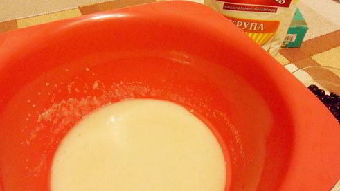 постный шоколадный манник