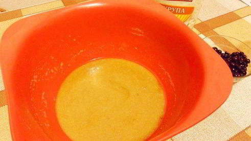 постный шоколадный манник