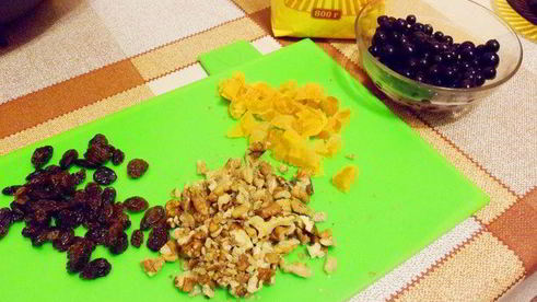 постный шоколадный манник