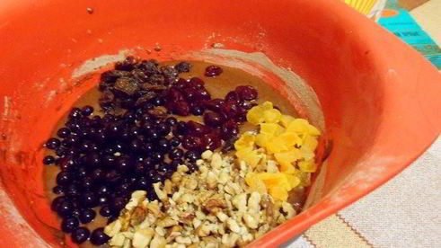 постный шоколадный манник