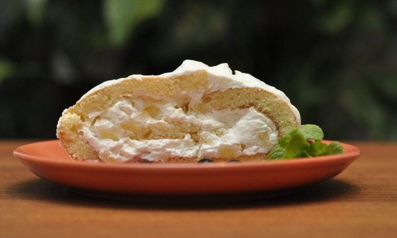 Рецепт нежнейшего яблочного рулета