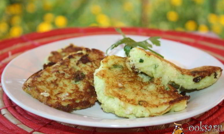 Рецепт кабачковых оладушек с семолиной
