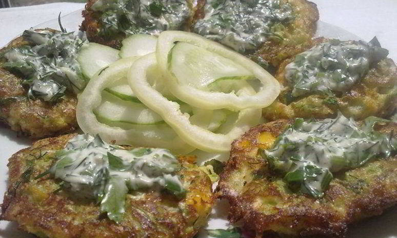 Рецепт кабачковых оладий