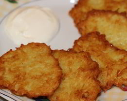 Картофельные оладьи