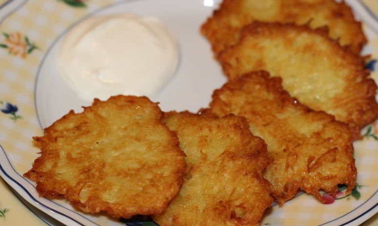 Рецепт картофельных оладий