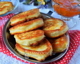 Классические оладьи на кефире