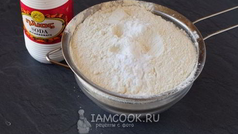 классические оладьи на кефире