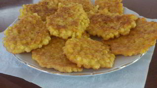 Кукурузные оладьи