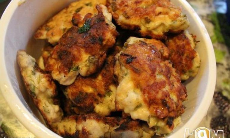 Рецепт куриных оладушек