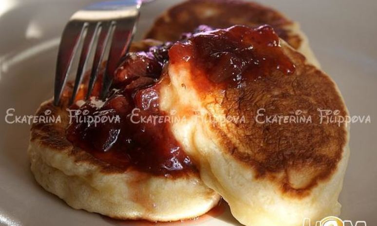 Рецепт лимонных дрожжевых оладий