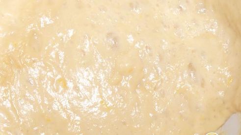 лимонные дрожжевые оладьи