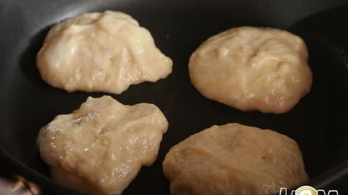 лимонные дрожжевые оладьи