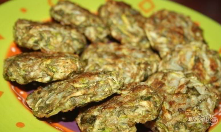 Рецепт оладушек из кабачков в духовке