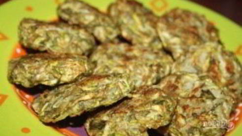 оладушки из кабачков в духовке